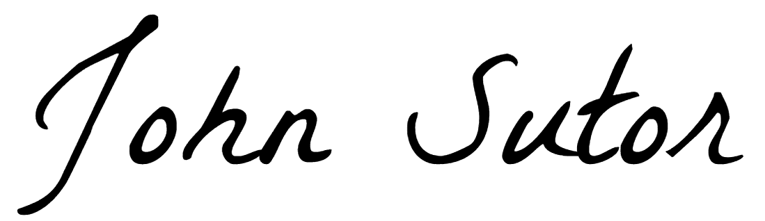 John Sutor Signature